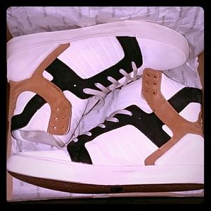 Supra Skytops Tan/Black/Light Brown